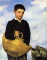 Boy mit hund Realismus Impressionismus Edouard Manet